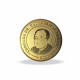 Medalha em banho ouro Personalizada