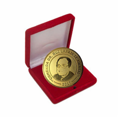 Medalha em banho ouro Personalizada