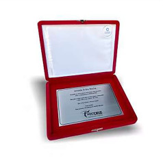 Placa em Aço Inox Personalizado