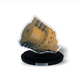 Troféu Corpo em Acrílico Cristal Promocional com Logo