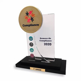 Troféu em Acrílico Personalizado
