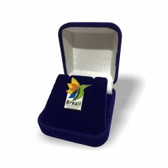Distintivo de Lapela em fundição prateado Personalizado