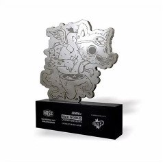 Troféu Corpo em Aço Inox Escovado e Polido Personalizado