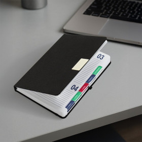 Agenda Diária 2026 Linho Promocional