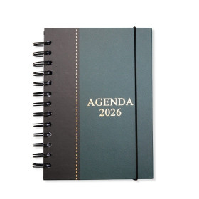 Agenda Diária 2026 Wire-O Promocional