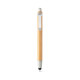 Caneta Bambu Touch Screen Personalizada Para Brindes