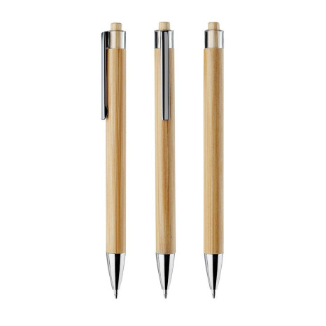 Caneta em Bambu Personalizada