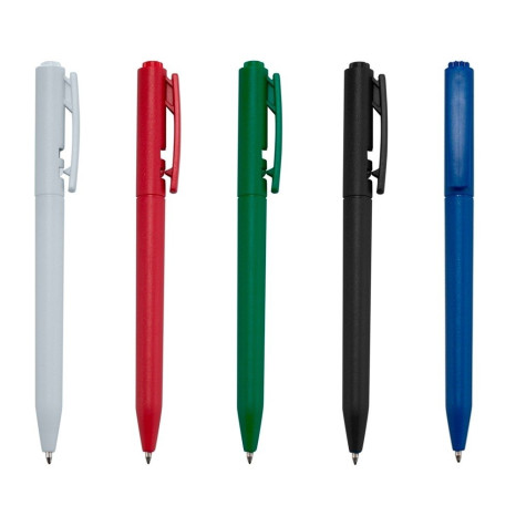 Caneta Esferográfica em Plástico com Logo