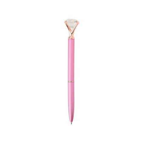 Caneta Metal Diamante Personalizada com Logotipo