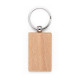 Chaveiro Retangular em Madeira Personalizado