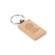Chaveiro Retangular em Madeira Personalizado