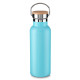 Garrafa Em Aço Inox Parede Dupla 500ml Personalizada Com Alça