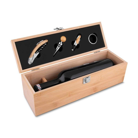 Kit Vinho 4 Peças Personalizado com Logotipo