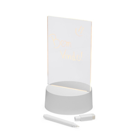 Luminária LED de Mesa Personalizada
