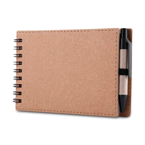 Mini Caderno A6 com Caneta Promocional