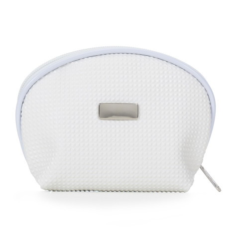 Necessaire de Couro Sintético Texturizado Para Brindes