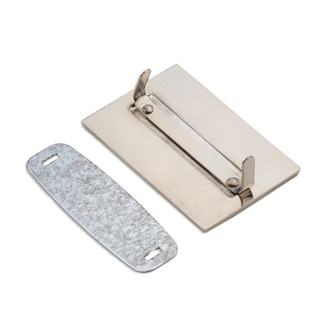 Placa de Inox Promocional