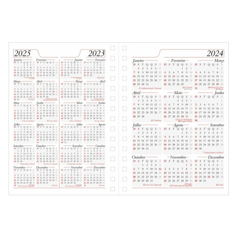Agenda Diária 2025 Wire-o Personalizada