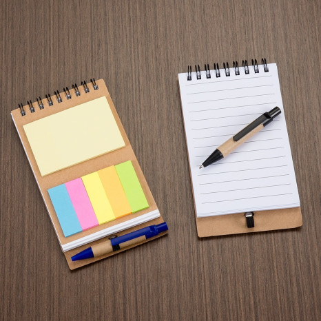Bloco para anotações em Papel Kraft