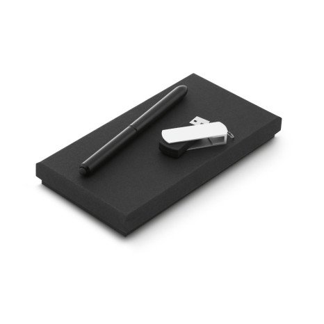 Conjunto Esferográfica e Pen Drive Personalizado