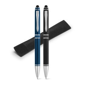 Caneta Executiva de Metal Com Ponteira Touch Personalizada