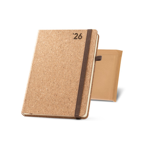 Agenda em cortiça Personalizada