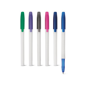 Caneta Promocional Com Tampa Colorida Personalizada