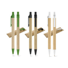 Conjunto de Caneta e lapiseira Ecológico