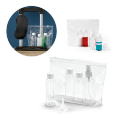 Nécessaire de PVC Transparente Para Cosméticos Personalizada