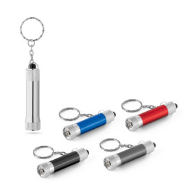 Chaveiro Alumínio Com lanterna 3 Leds