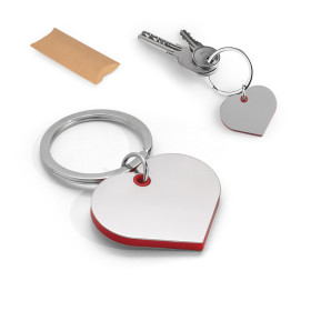 Chaveiro Coração Com Logo Personalizado