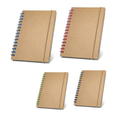 Caderno Papel Reciclado Wire-o Personalizado