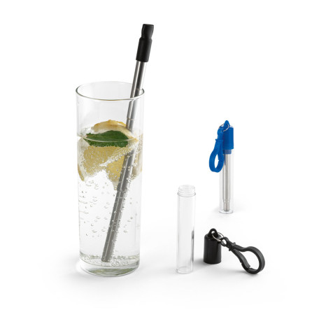 Conjunto de Canudo Personalizado com Logo