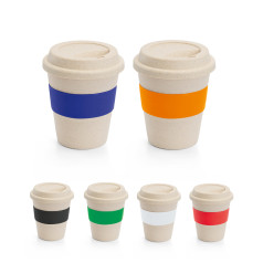 Copo Sustentável em Fibra de Bambu Personalizado Para Brinde