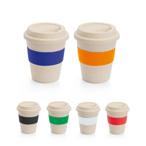 Copo Sustentável em Fibra de Bambu Personalizado Para Brinde