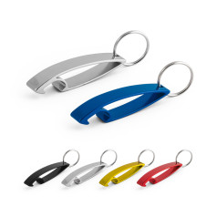 Chaveiro Alumínio Com Abridor de Garrafa Personalizado