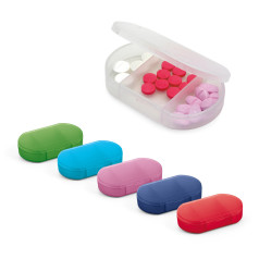 Porta Comprimidos Com 3 Divisórias Personalizado Para Brindes