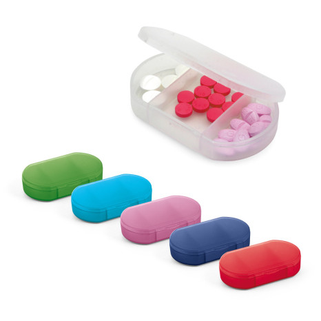 Porta Comprimidos Com 3 Divisórias Personalizado Para Brindes