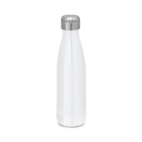 Garrafa para sublimação em aço inox de parede dupla térmica, isolada a vácuo, com tampa em aço inox 510 mL personalizado