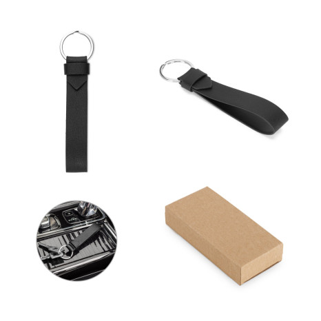 Chaveiro em PU com argola para brinde personalizado