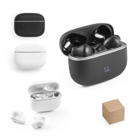 Fone de Ouvido Wireless em ABS Reciclado Personalizado