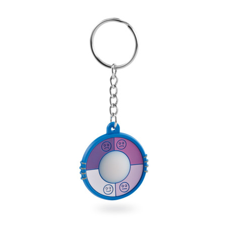 Chaveiro PVC com Indicador de Radiação Personalizado Com Logo