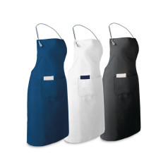 Avental em algodão e poliéster (150 g/m²) promocional