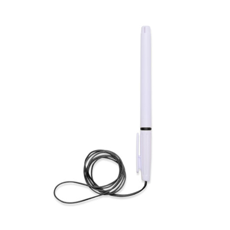 Caneta Plástica Com Cordão Personalizada