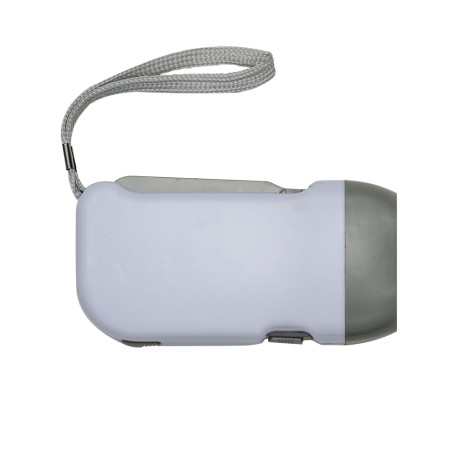 Lanterna Plástica Com Dínamo Personalizada Para Brindes