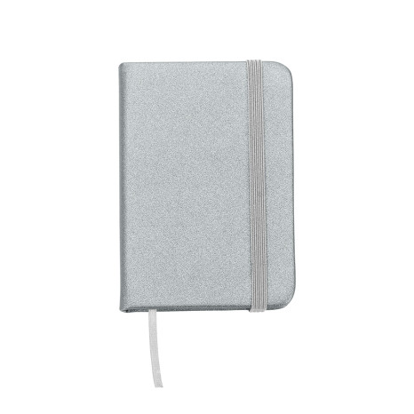 Mini Caderneta Sintética Com Elástico Personalizada