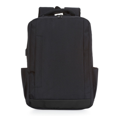 Mochila de Nylon Com USB Personalizada Para Notebook
