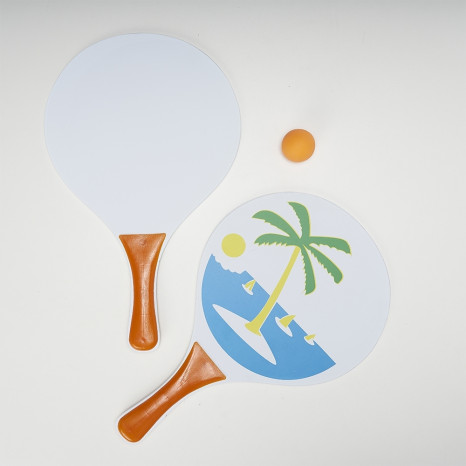 Kit Frescobol MDF Personalizado