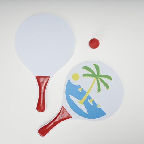 Kit Frescobol MDF Personalizado