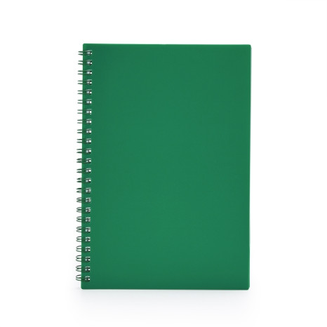 Caderno A5 Plástico Personalizado com Logo